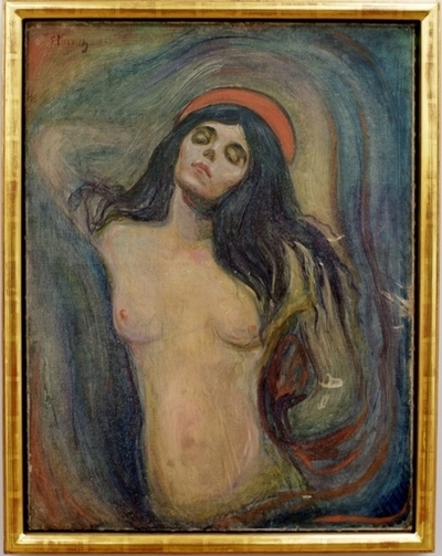 ムンクの「マドンナ」、1億7000万円で落札 英オークション