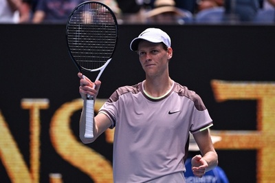 シナーが全豪OP初戦を突破 視線の先にはジョコとの準決勝