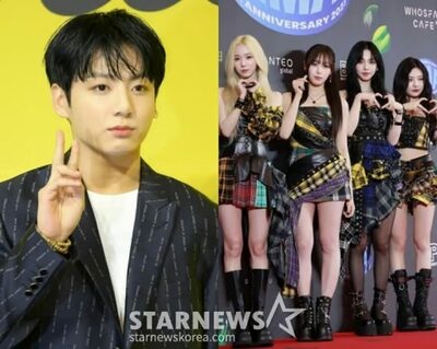 BTSジョングク、aespaコンサートに登場…軍服務中の近況が話題