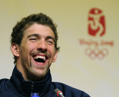 五輪で期待がかかる中で冷静なフェルプス