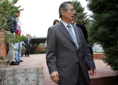 フジモリ元大統領、参院選出馬をホームページで説明