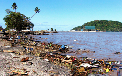 サモアの「ツナミ」ちゃん、災害生き延びた幸運に両親が改名