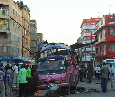 ケニア・ナイロビでバス爆発、7人死亡