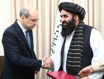 ロシア、タリバン暫定政権を初めて承認