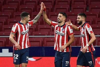 首位アトレティコがリード広げる、2位レアルが痛恨ドロー