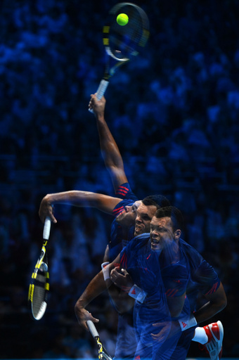 マレーがツォンガ下し準決勝へ、ATPツアー・ファイナル