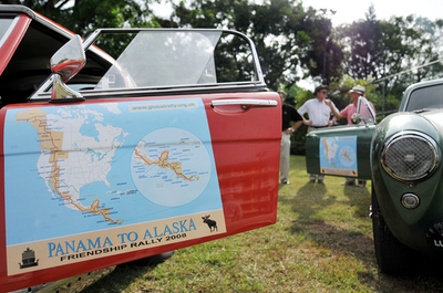 1万8000キロ、パナマ・アラスカラリー開幕