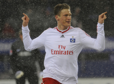 ハンブルガー 退場者を出すもブレーメンを下す