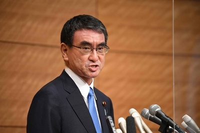 自民党総裁選告示、4人が立候補