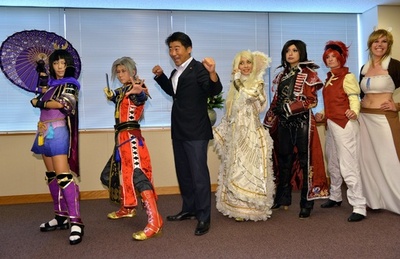 世界のコスプレイヤー、外務省を表敬訪問