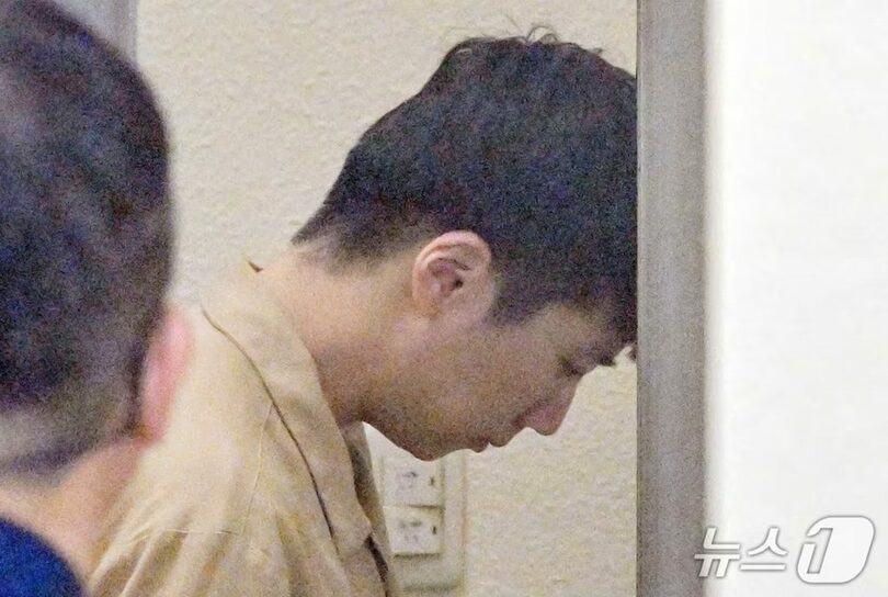 性暴力犯罪処罰特例法違反（強姦殺人など）の罪に問われたチャン・ユンギ被告＝2026年9月30日(c)news1