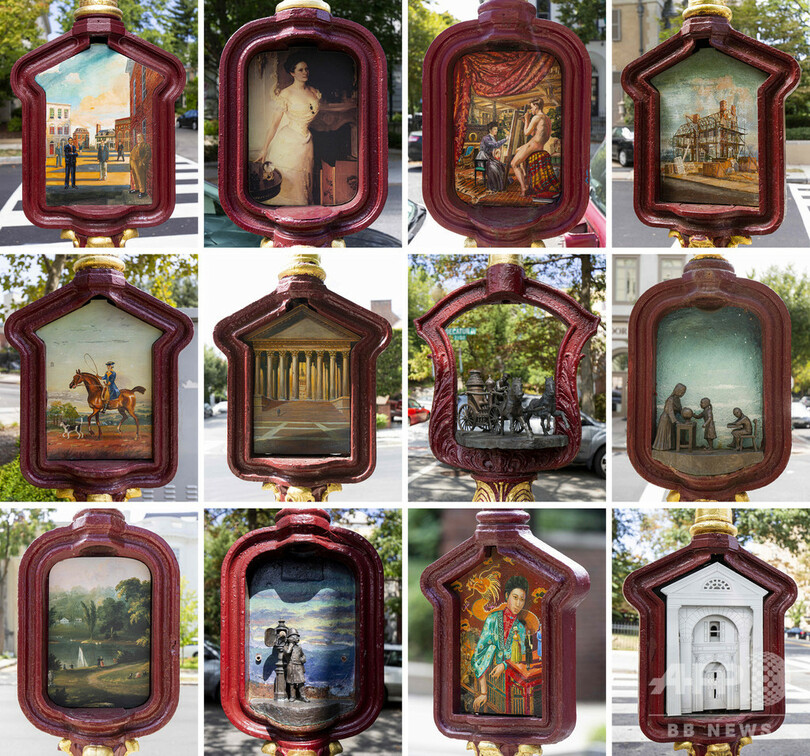 役目終えアートに 火事や犯罪から米首都守った電話ボックス