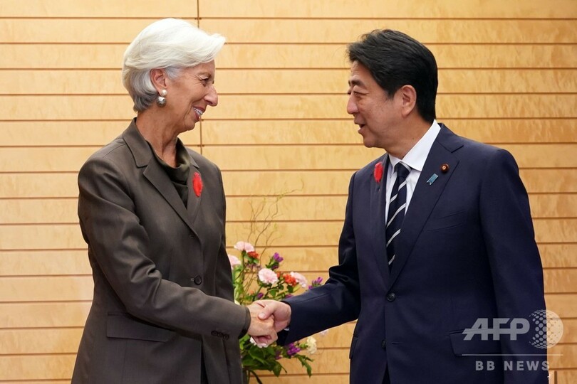 IMF専務理事、アベノミクスの見直しを要請 女性労働問題にも言及