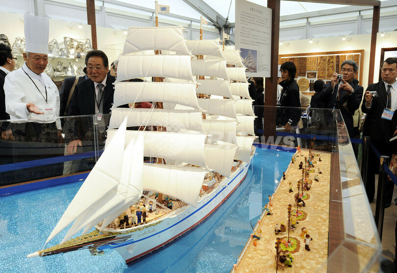 姫路菓子博2008内覧会、開幕は18日