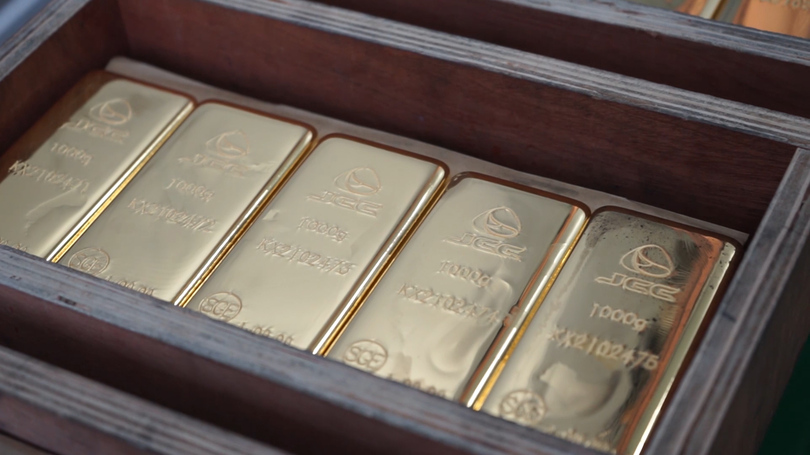 中国の金消費量、21年は36・53%増の1120・90トン