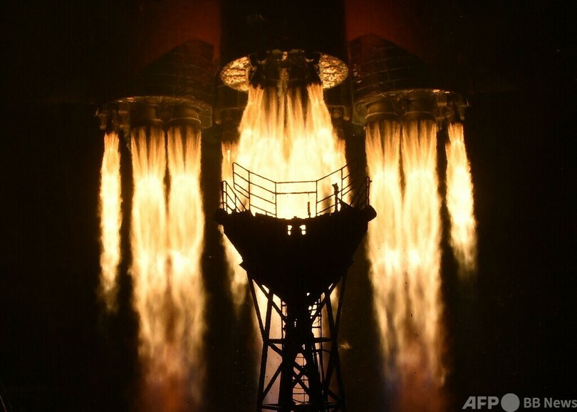 【今日の1枚】宇宙船打ち上げの瞬間 カザフスタン 写真4枚 国際ニュース：AFPBB News