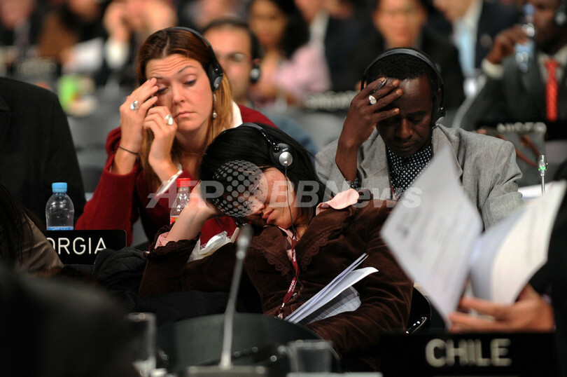 COP15、「コペンハーゲン合意」を承認　「留意する」との表現で