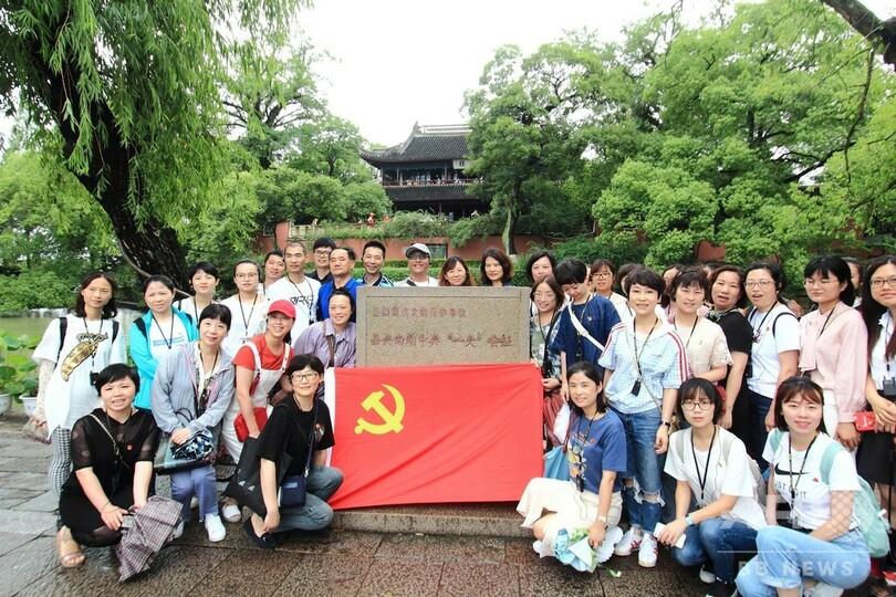 中国革命のゆりかご 浙江省 南湖の紅船観光が若者に人気 写真3枚 国際ニュース Afpbb News