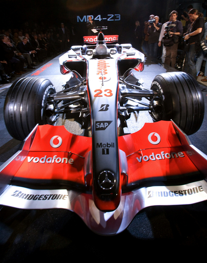 マクラーレン 2008年用ニューマシン 「MP4-23」を発表 写真7枚 国際