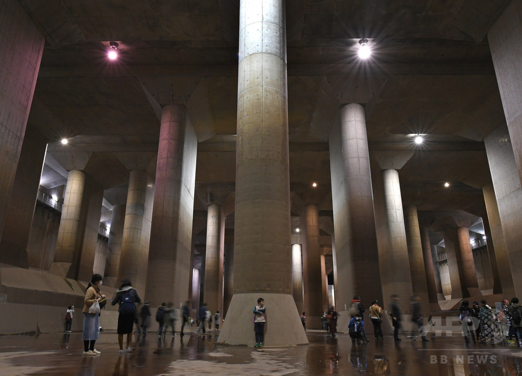 「地下神殿」完成10周年、首都圏外郭放水路　特別見学会開催