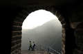 北京（Beijing）北部の八達嶺（Badaling）にある「万里の長城（Great Wall）」（2010年9月24日撮影）。(c)AFP/Frederic J. BROWN