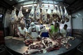 アルゼンチンの首都ブエノスアイレスの食肉店（2016年2月18日撮影）。(c) JUAN MABROMATA / AFP
