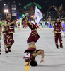 カーニバルシーズンが到来したブラジル。写真は、サンパウロ（Sao Paulo）で開催されたパレード1日目の様子（2012年2月18日撮影）。(c)AFP/BRAZIL PHOTO PRESS/VANESSA CARVALHO