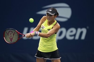 土居美咲が初戦突破 全米OP