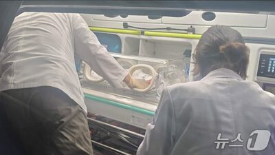 韓国・生後2日の新生児を緊急搬送…警察が14キロ先の病院まで先導