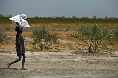 南スーダン、4万人が餓死の危機 国連が報告書で指摘