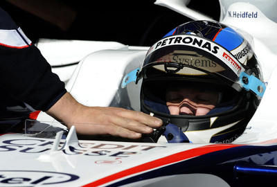 ハイドフェルド フリー走行3回目でトップタイム