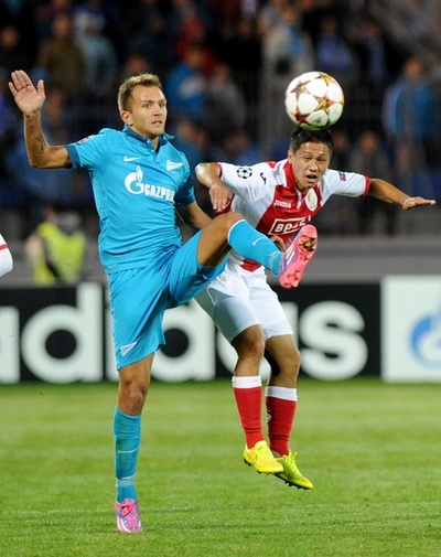 ゼニト、スタンダールに快勝で本戦へ 欧州CLプレーオフ