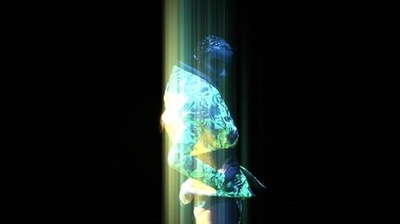 スプツニ子！『Tranceflora―エイミの光るシルク』展、グッチ新宿店で