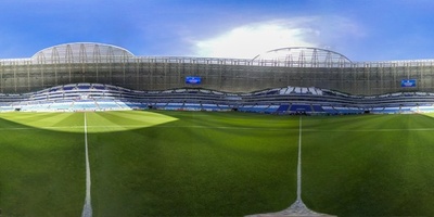 【360°パノラマ写真】ロシアW杯の会場、サマラ・アリーナ