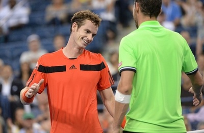 王者マレーが初戦突破、全米オープン