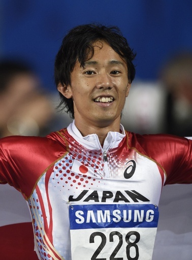高瀬が男子100mで銅メダル、オグノデはアジア新 アジア大会