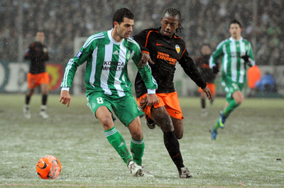 サンテティエンヌ バレンシアと引き分ける