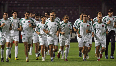 イラク代表 サウジアラビアとの決勝を控え最終調整