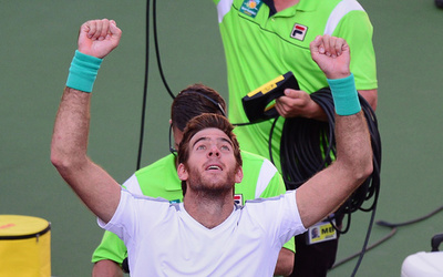 デルポトロがジョコビッチの連勝止め決勝へ、BNPパリバ・オープン