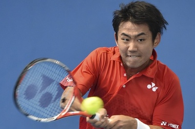 西岡、フルセットまで粘るも初戦敗退 ブリスベーン国際