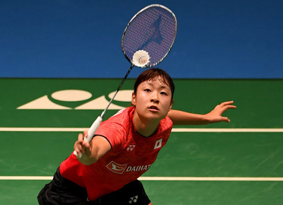 世界女王の奥原が準決勝進出、バドミントン・ジャパンOP