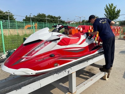水上バイクで300キロ移動、韓国入り試みた中国人逮捕