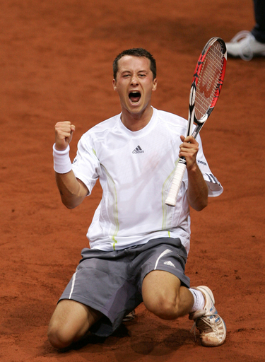＜男子テニス 07デビスカップ＞コールシュライバー ロクスに勝利しドイツが2連勝 - ベルギー