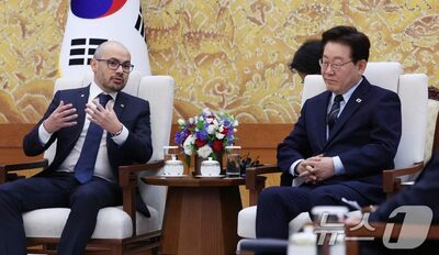 韓国の李在明大統領、デミス・ハサビス氏と会談、2030年のAGI到来を予測