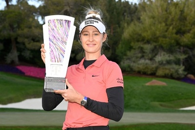 世界1位N・コルダ、4大会連続優勝 Tモバイル・マッチプレー制す