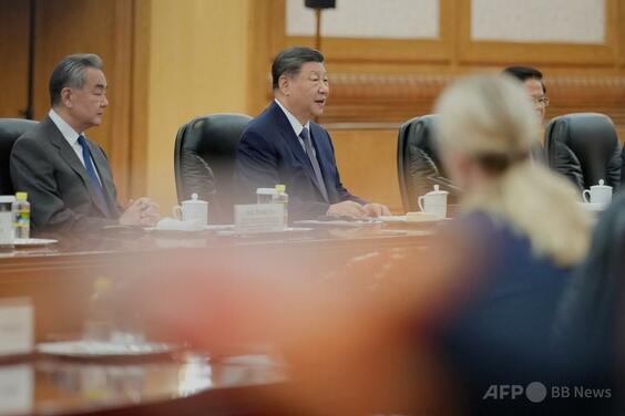 中国の習氏、国連中心の秩序堅持強調 「平和評議会」念頭か