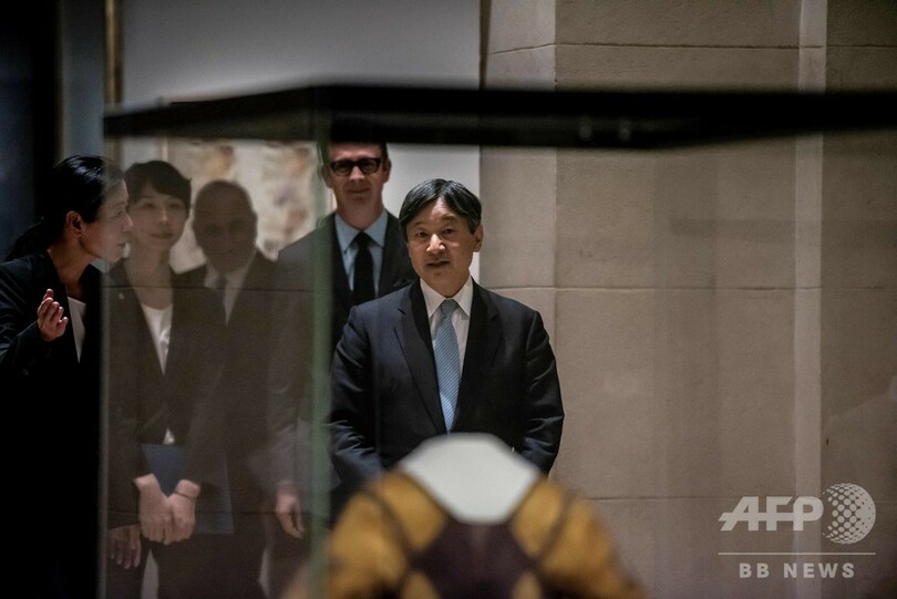 訪仏中の皇太子さま、リヨンで織物博物館と補習授業校を視察