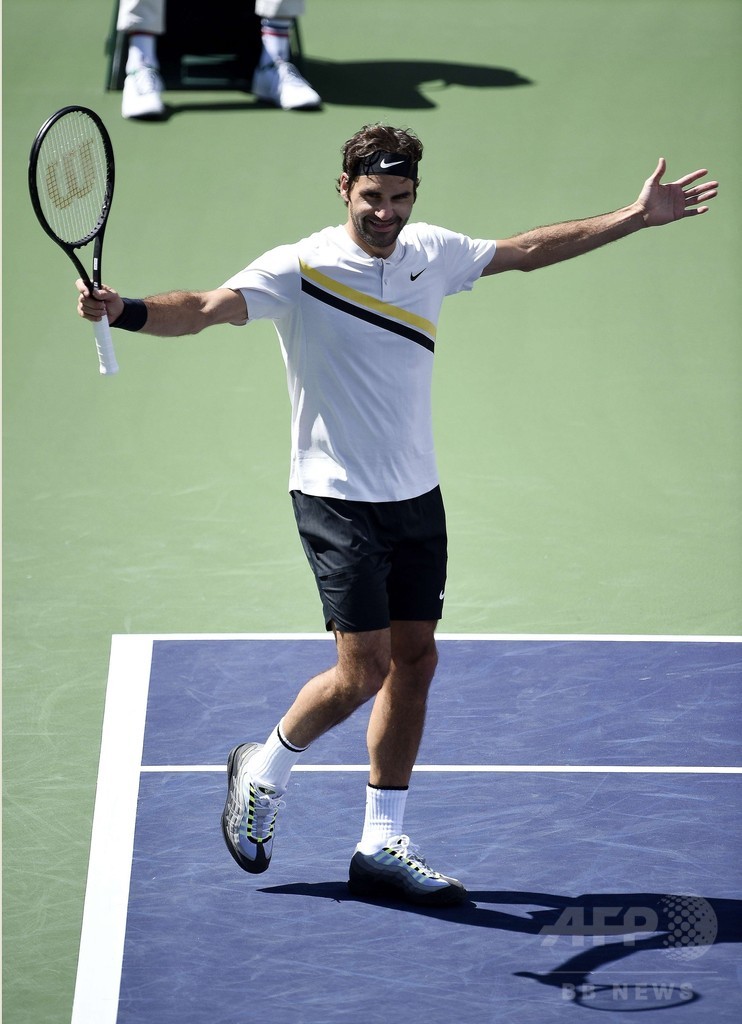 フェデラー、キャリア初の開幕17連勝でBNPパリバOP決勝進出