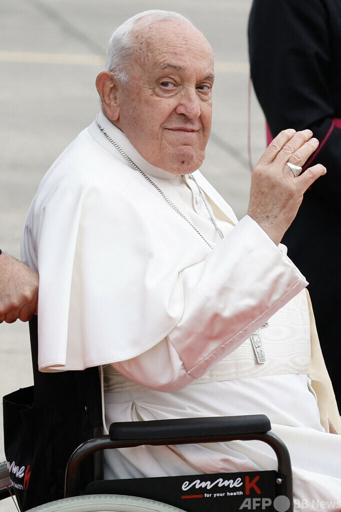 ローマ教皇、イスラエルの武力行使「不道徳」