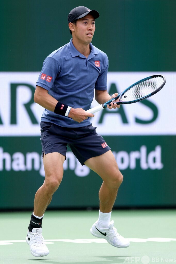 錦織が初戦突破 けいれん乗り越え激戦制す BNPパリバOP